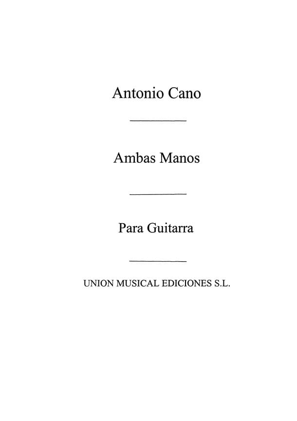 Doce Estudios Para Guitarra Ambas Manos